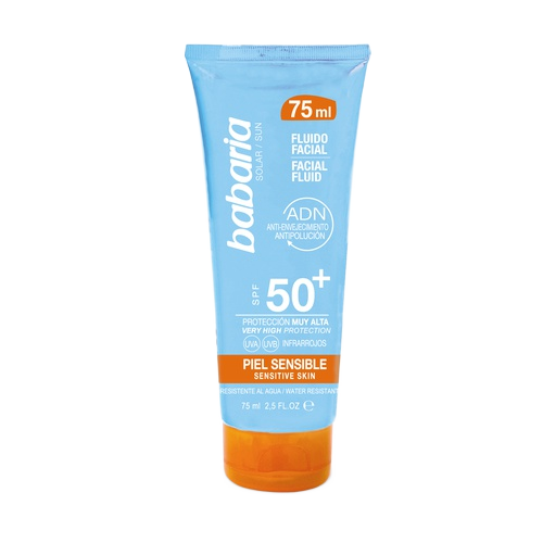 Babaria Sensitive Skin Facial Fluid SPF50+ 75ml
