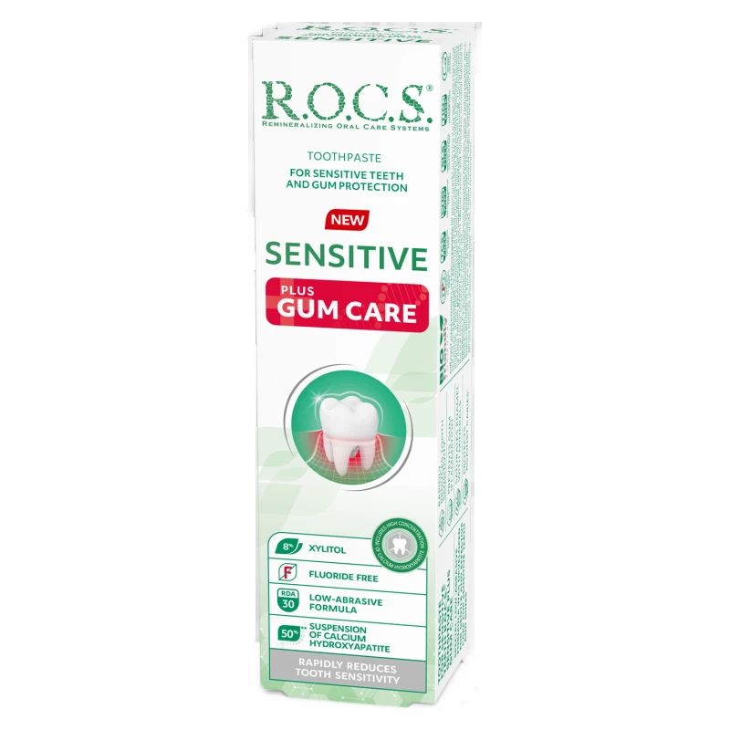 آر.أو.سي.إس. معجون أسنان للعناية باللثة للأسنان واللثة الحساسة 94 جم