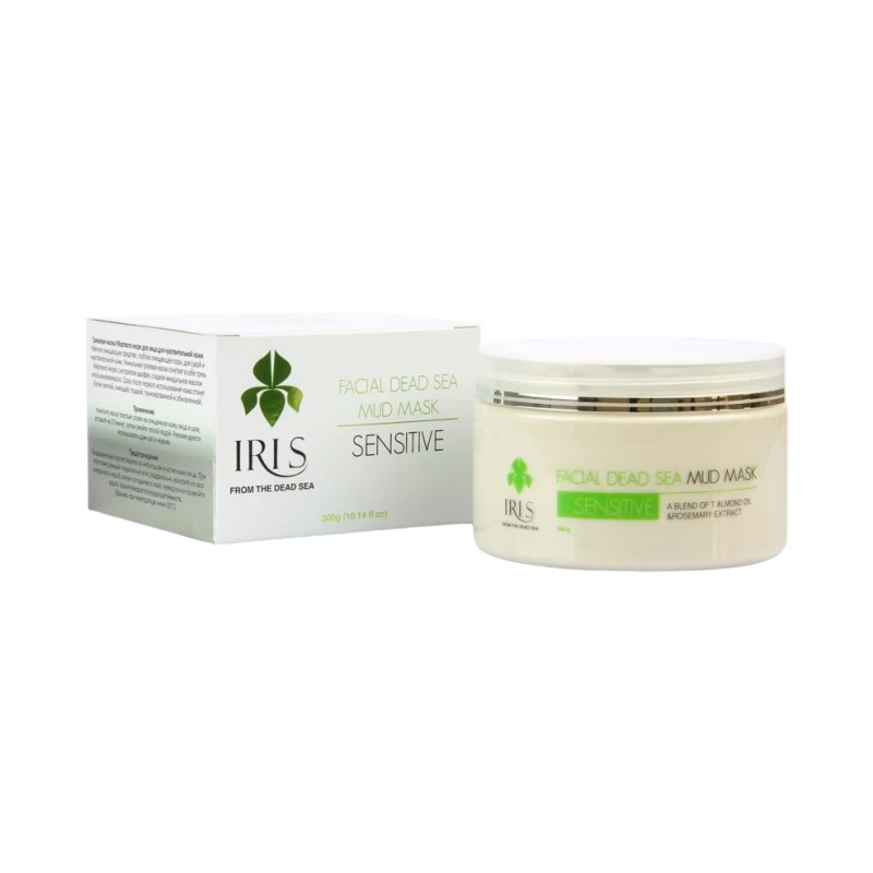 IRIS Facial Dead Sea Mud Mask For Sensitive Skin 300g