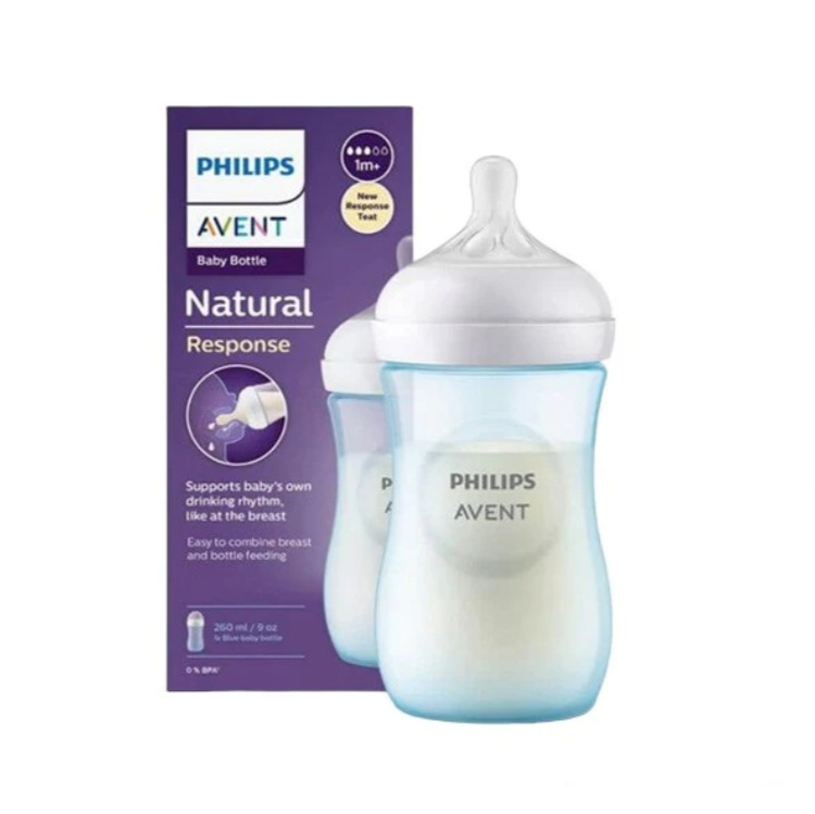 Philips Avent Natural Response Baby Boy Bottle 260ml