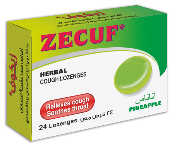 Zecuf Pineapple 24 Lozenges