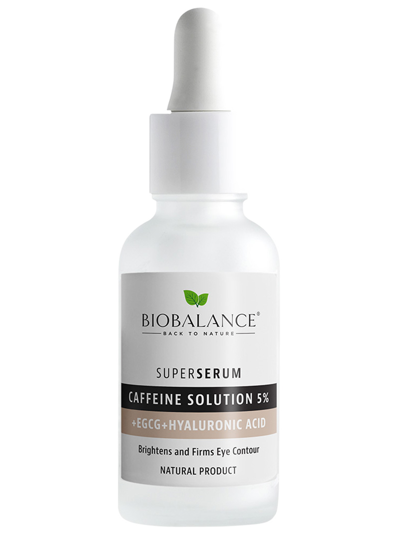 BioBalance Super Serum Caffeine Solution 5% + EGCG + Hyaluronic Acid 30ml