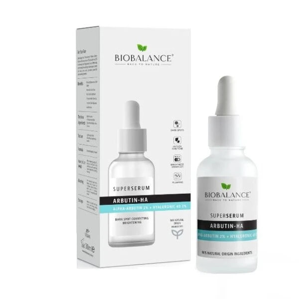 BioBalance Arbutin-HA 2% Alpha-Arbutin 2% Hyaluronic 4D Super Serum 30ml