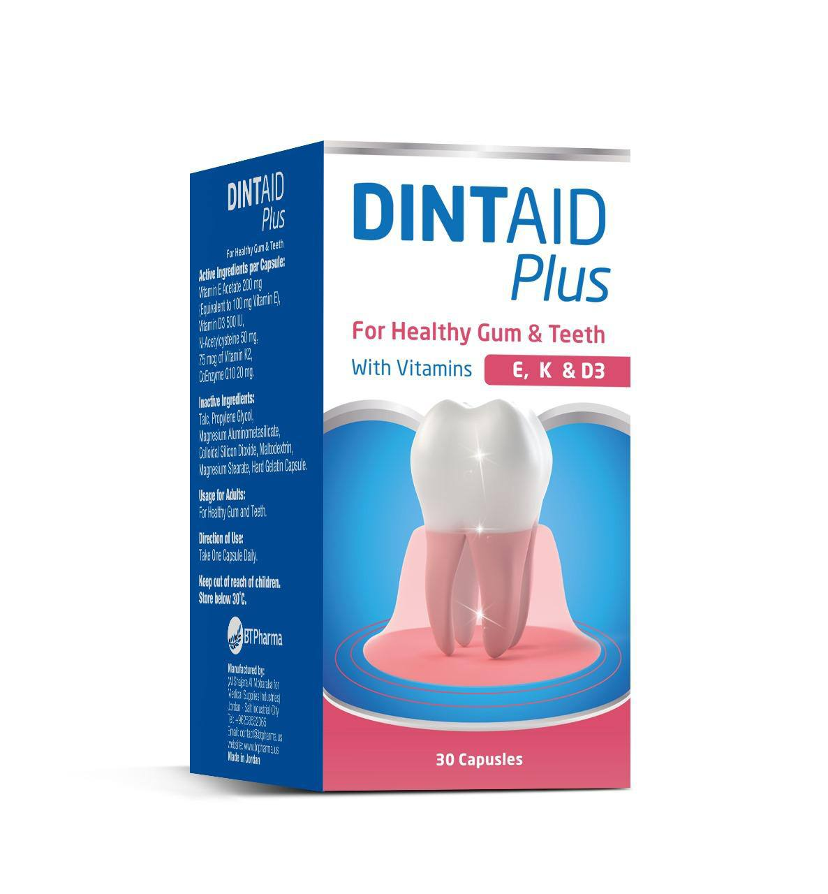 DINTAID PLUS 30 Capsules