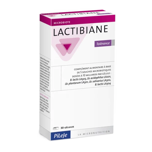 Pileje Lactibiane Tolerance Probiotic 30 Capsules