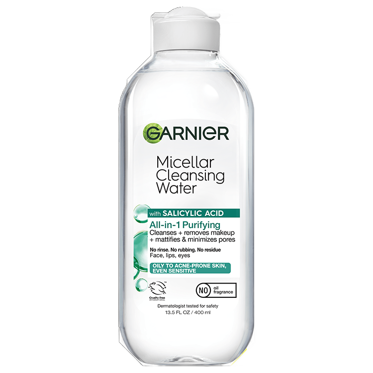 Garnier Skin Active Micellar Cleansing Water With Salicylic Acid 400ml