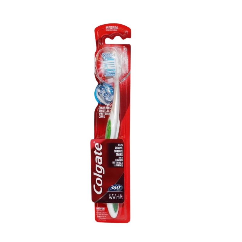 Colgate 360 Optic White Medium Toothbrush