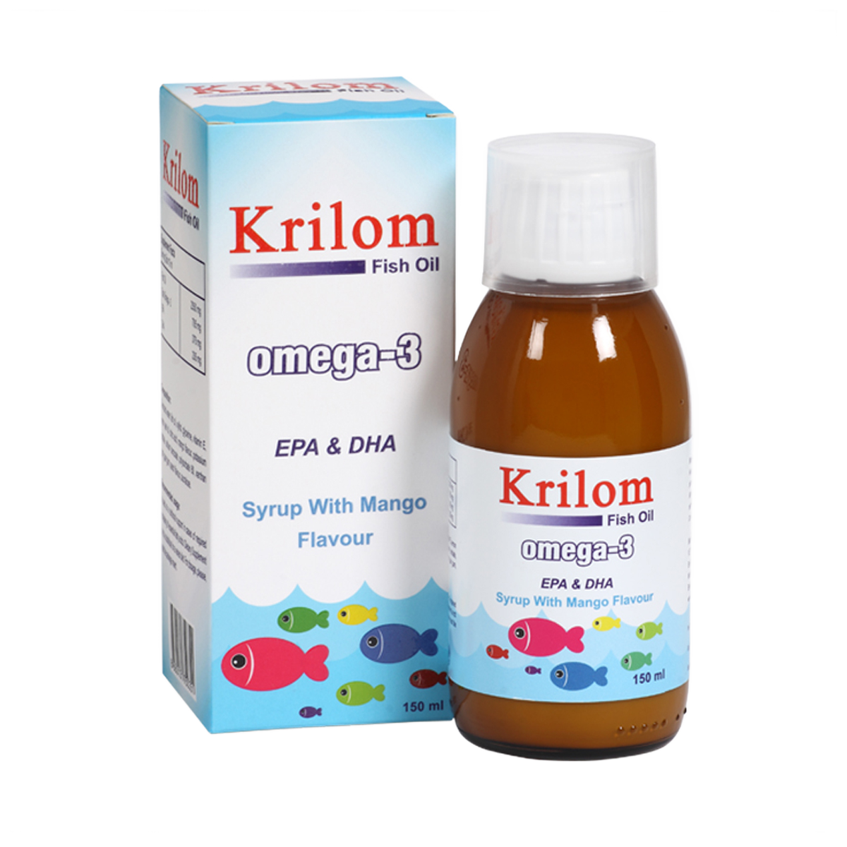 Krilom Omega-3 Kids Syrup 150ml