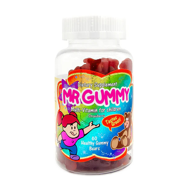 Mr. Kiddy Multi-Vitamin Gummies For Kids 60 Gummies