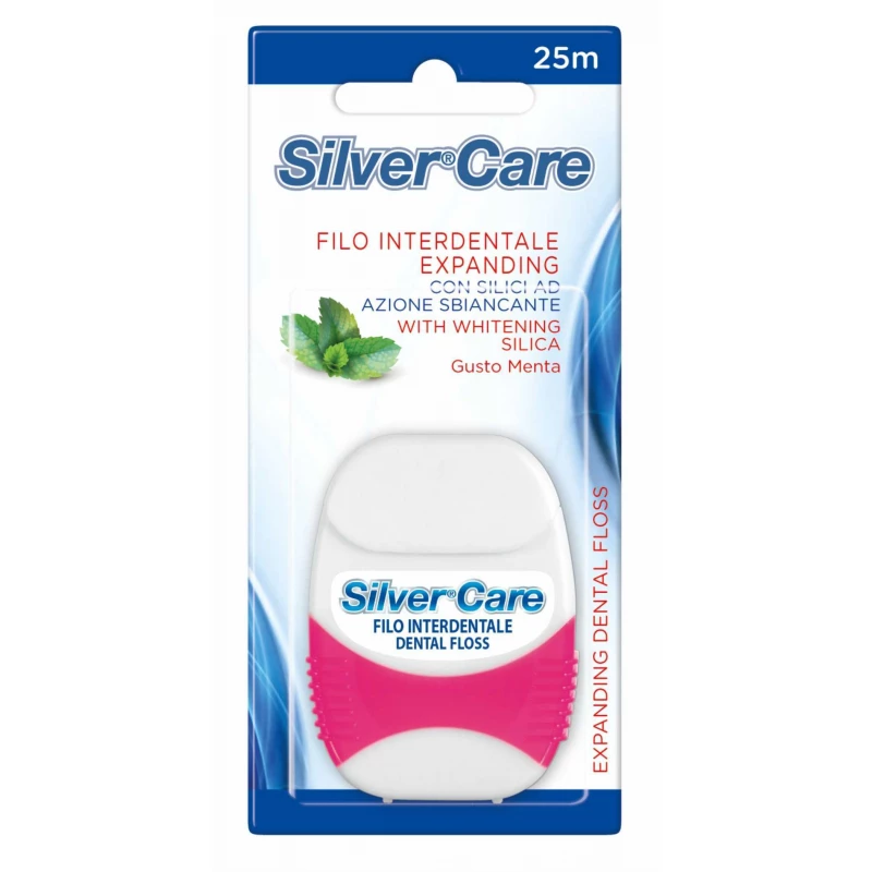 Silver Care Whitening Dental Floss 25m