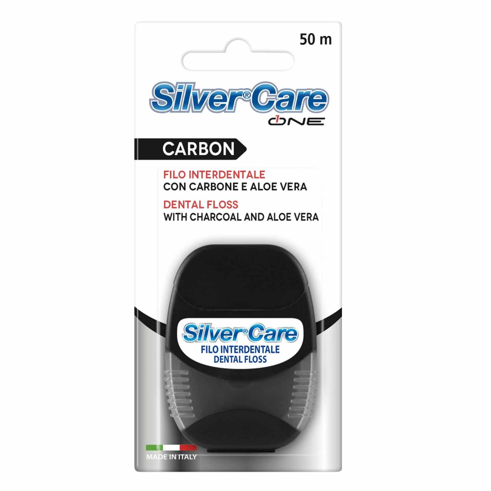 Silver Care Charcoal And Aloe Vera Floss