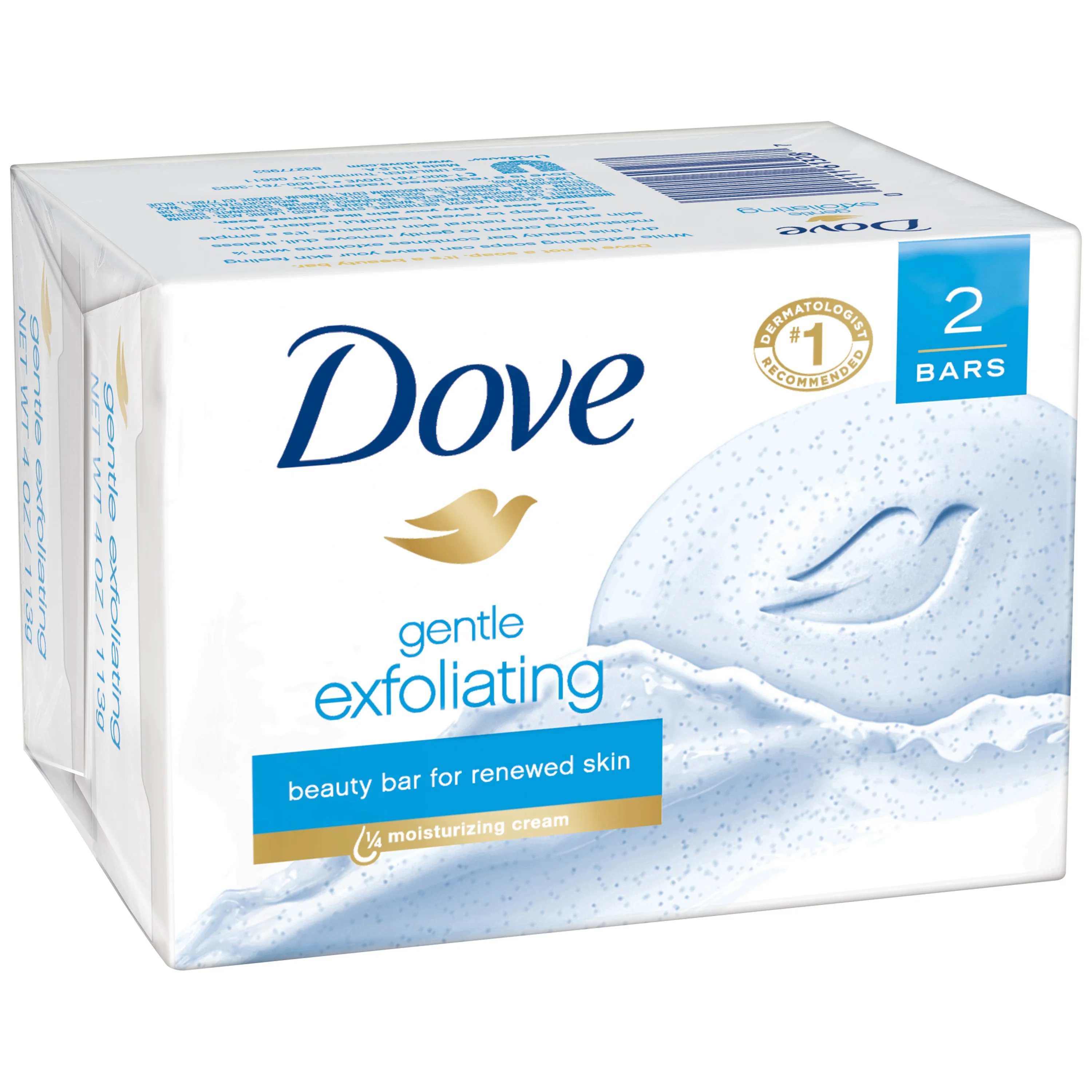 Dove Gentle Exfoliating Soap 90g