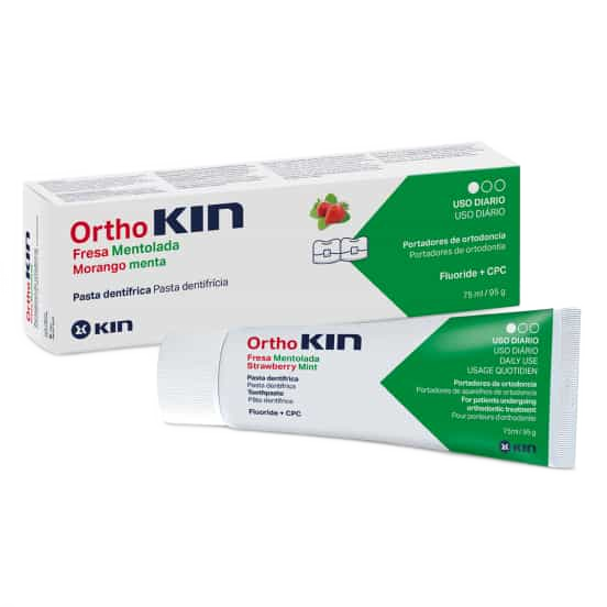 Ortho Kin Strawberry Mint Toothpaste 75ml