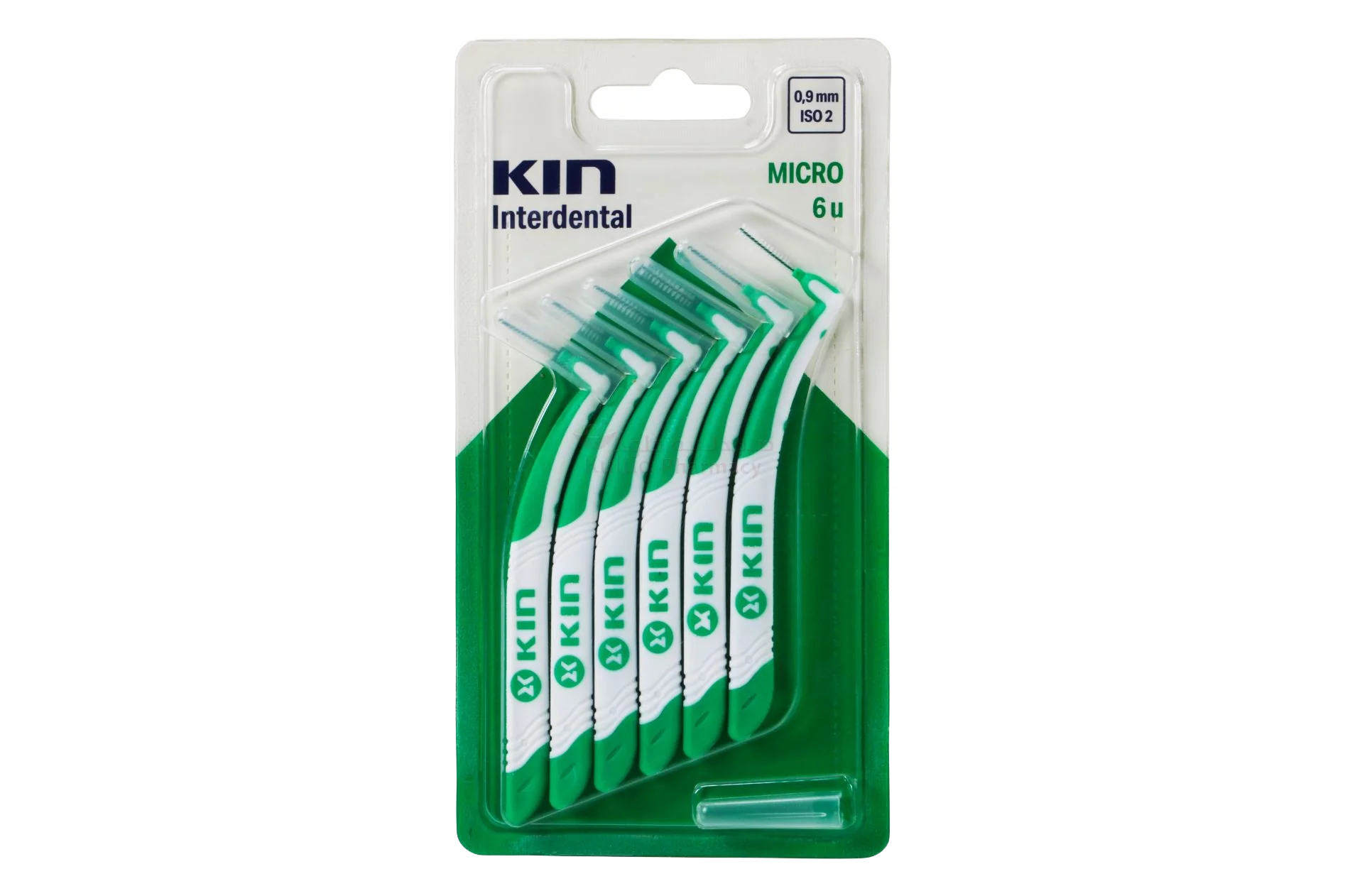 KIN Micro Interdental Brush Green 0.9mm 6 Pcs