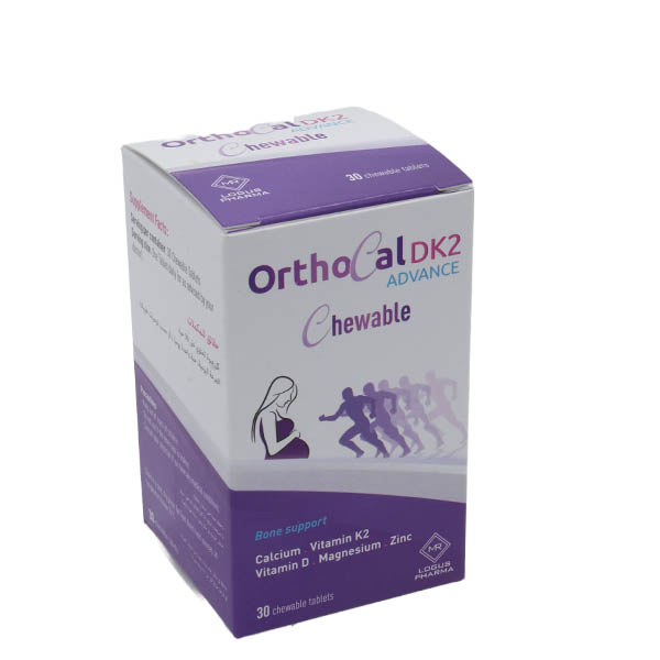 Orthocal-DK2 Advance 30 Chewable Tablets