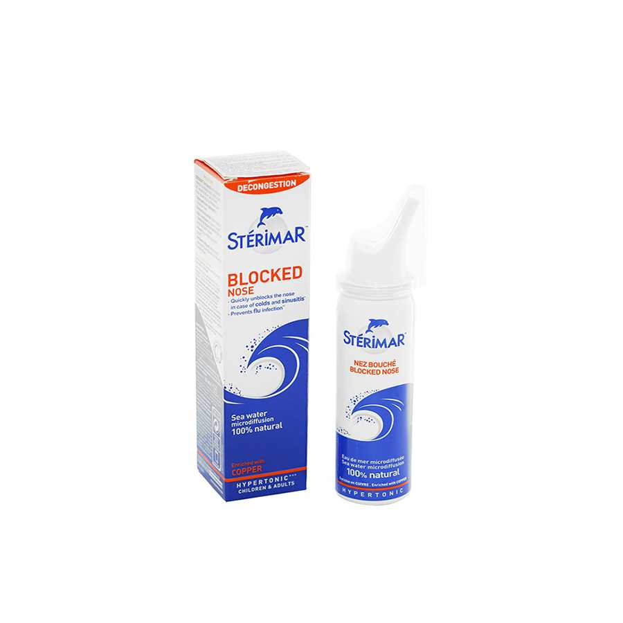 Sterimar Decongestion Blocked Nose Adult Spray 100ml