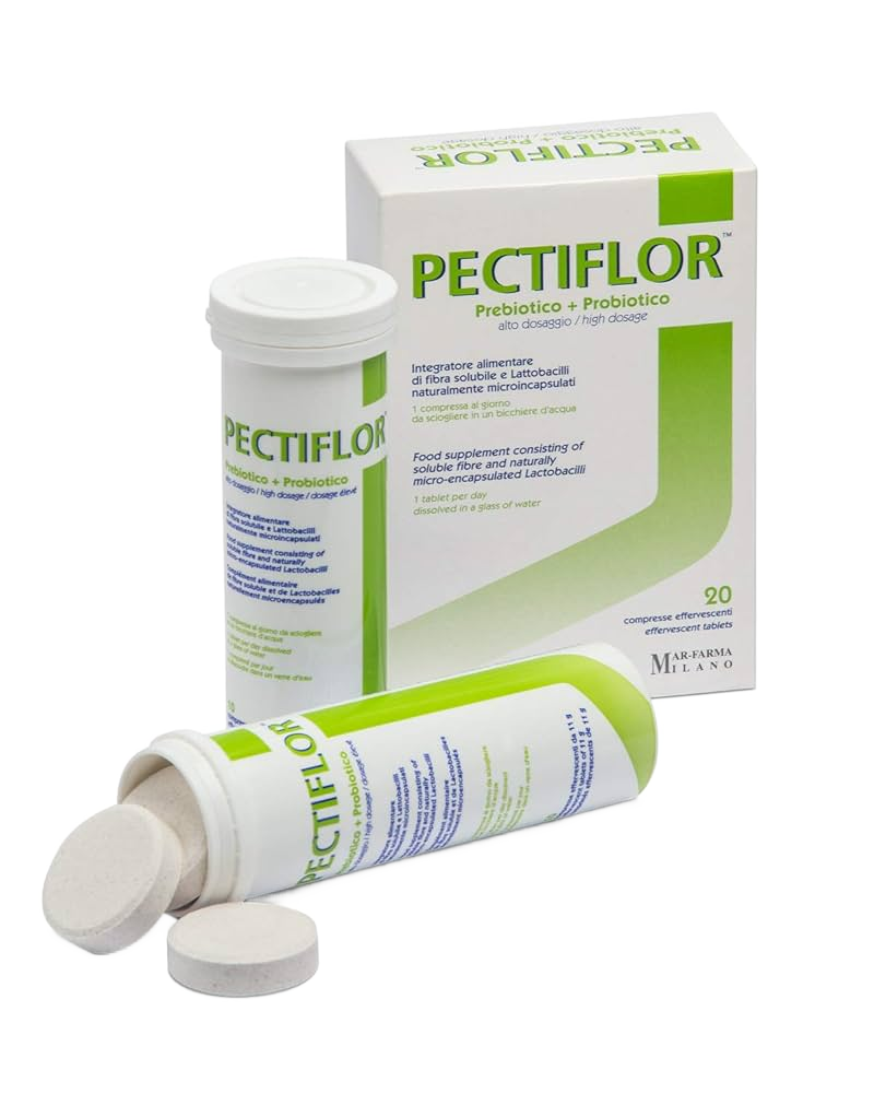Pectiflor Prebiotic & Probiotic Effervescent Tablet 20 Tabs