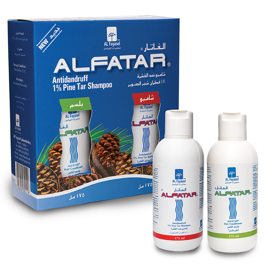 Alfayasel Alfatar Anti Dandruff Shampoo 175ml + Conditioner 175ml
