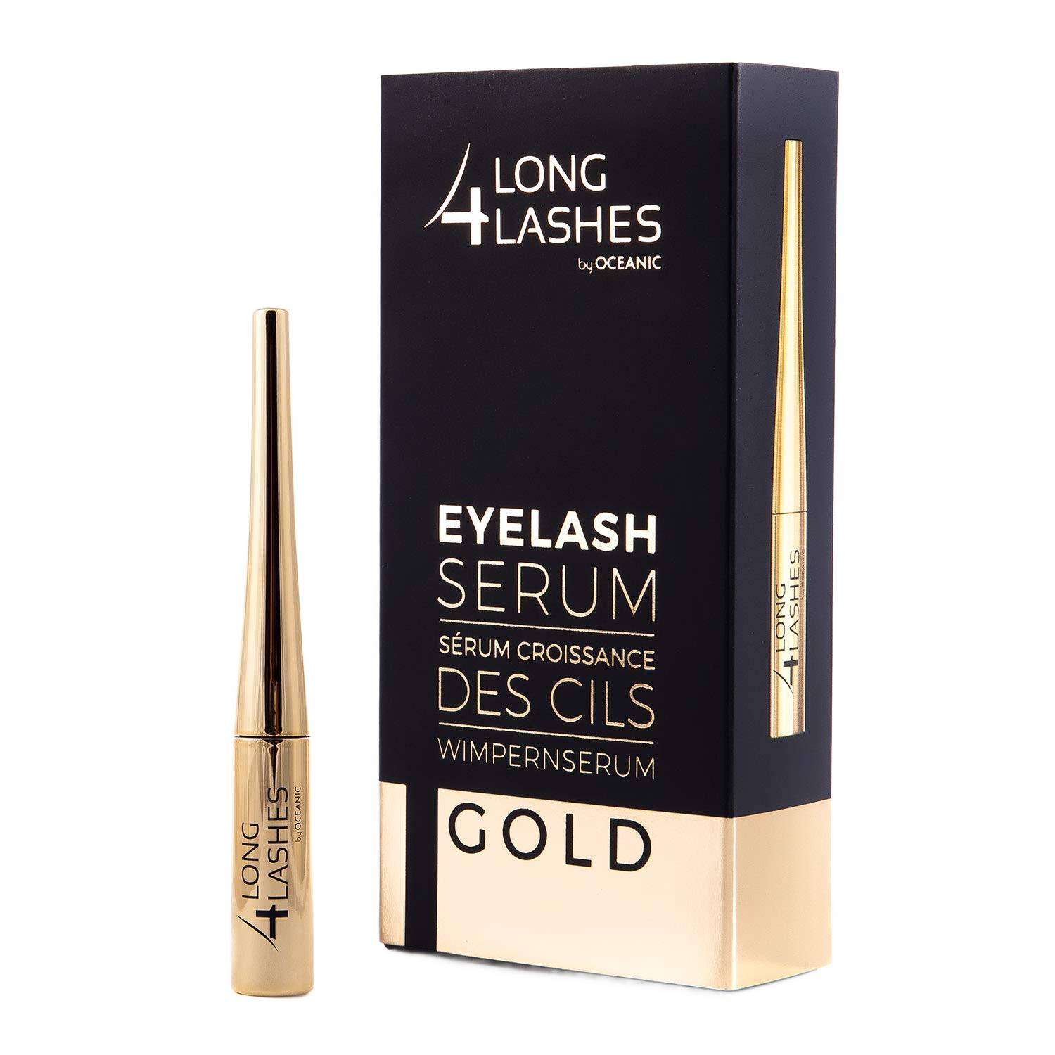 Oceanic Long 4 Lashes Eyelash Serum Gold 4ml