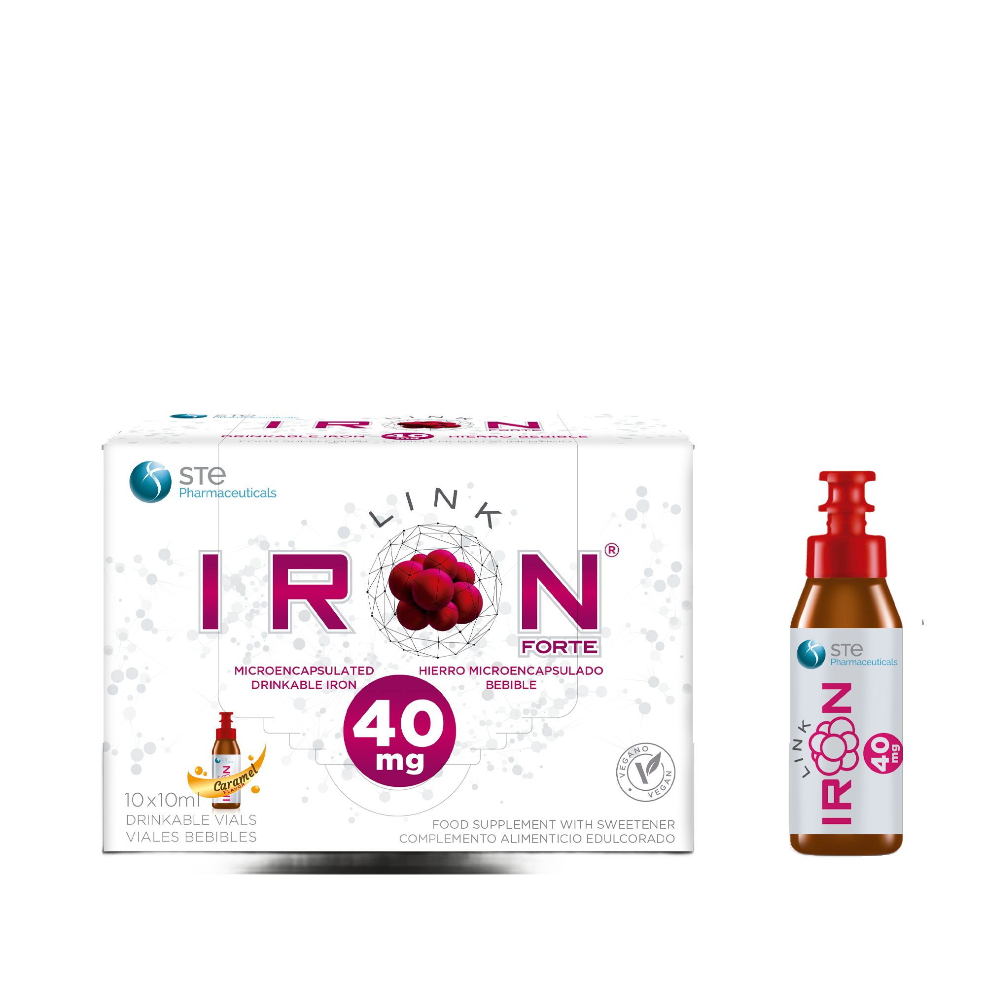 Iron Link Forte 40mg Drinkable Vial 10