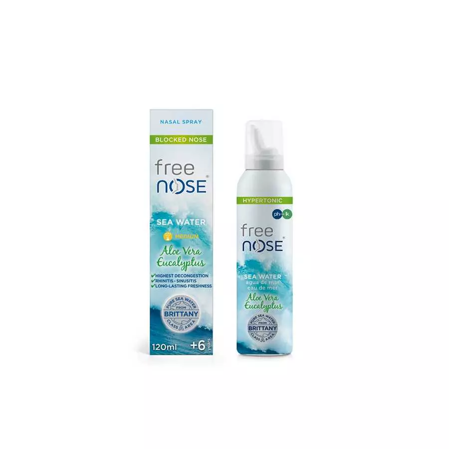 Free Nose Hypertonic Spray 6+Years 120ml