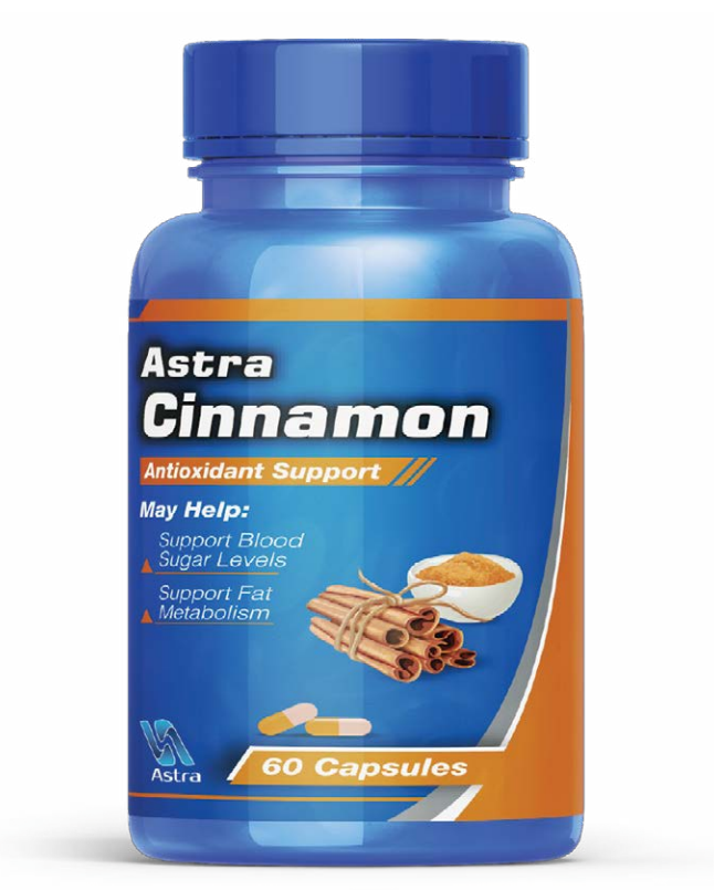 Astra Cinnamon 600mg 60 Capsule