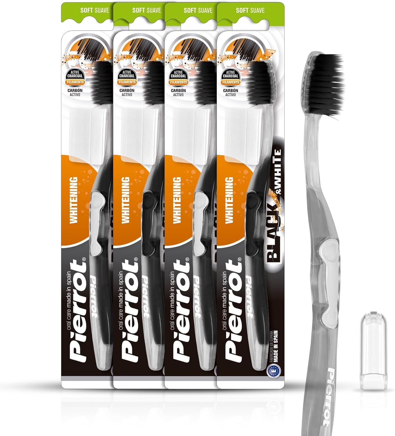 Pierrot Black & White Soft Brush