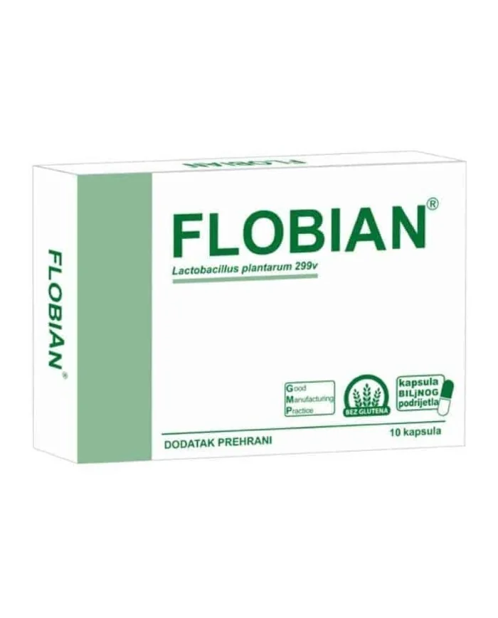 AbelaPharm Flobian Lactobacillus Plantarum 299v 10 Capsules