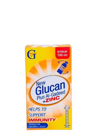 Al-Gadeed Pharmaceutical New Glucan Plus Zinc Syrup 100ml