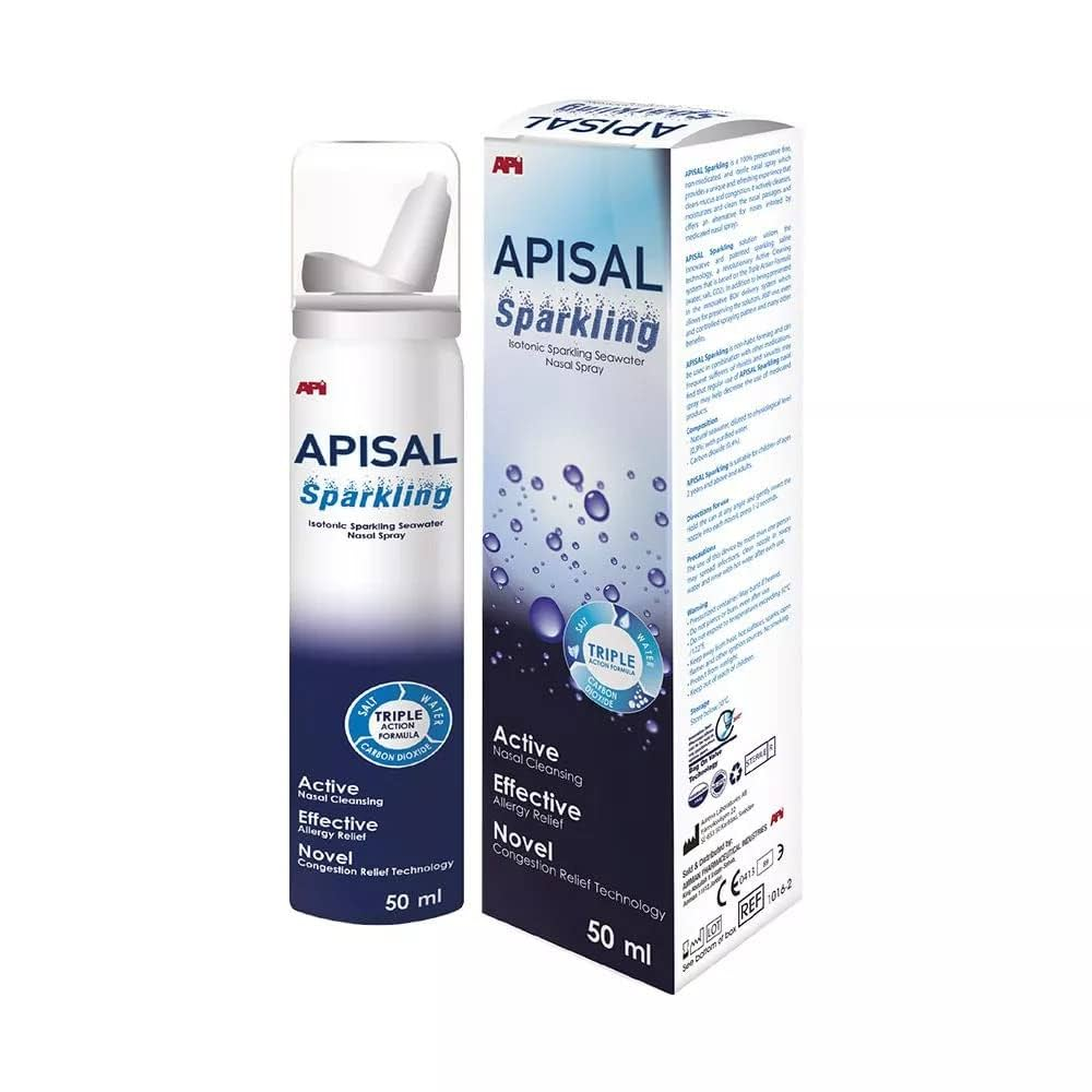 API Apisal Isotonic Sparkling Nasal Spray 0.9% 50ml