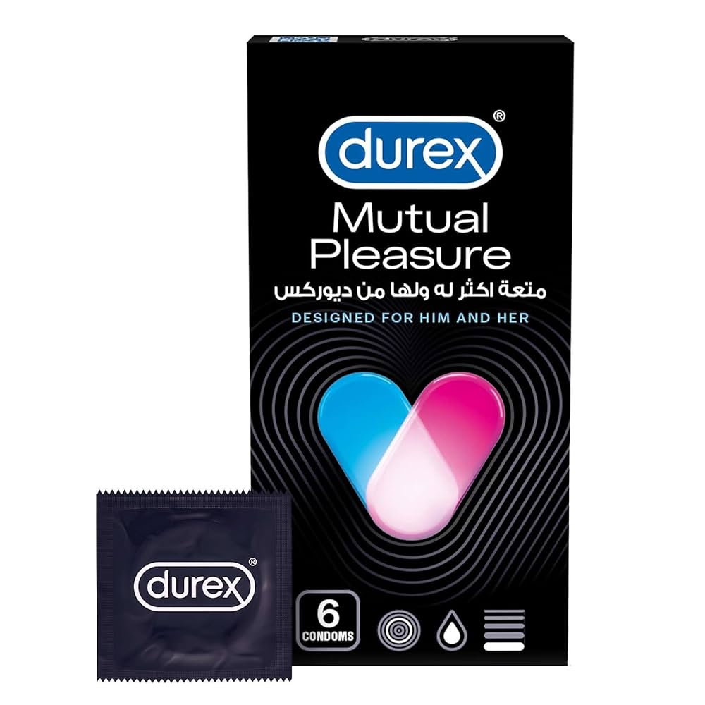 Durex Mutual Pleasure Condoms 6 Pieces