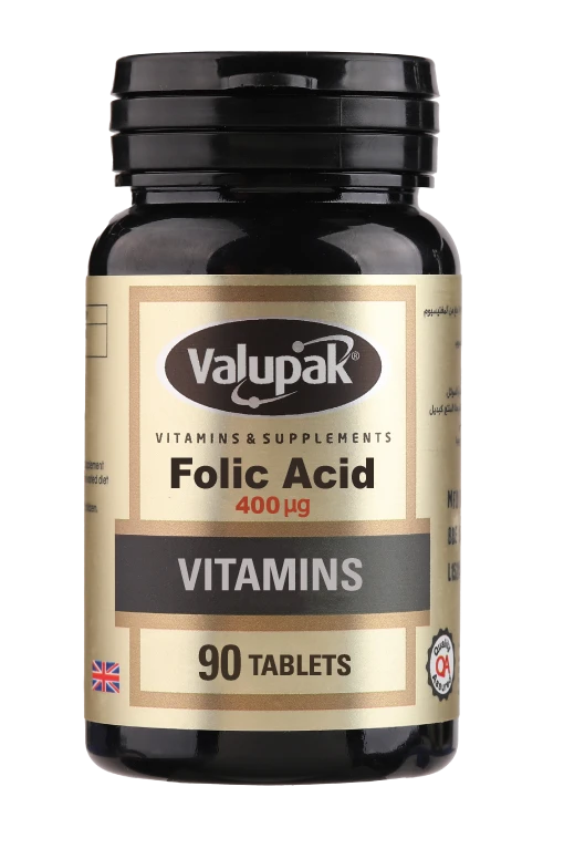 Valupak Folic Acid 400Mg 90 Tablet