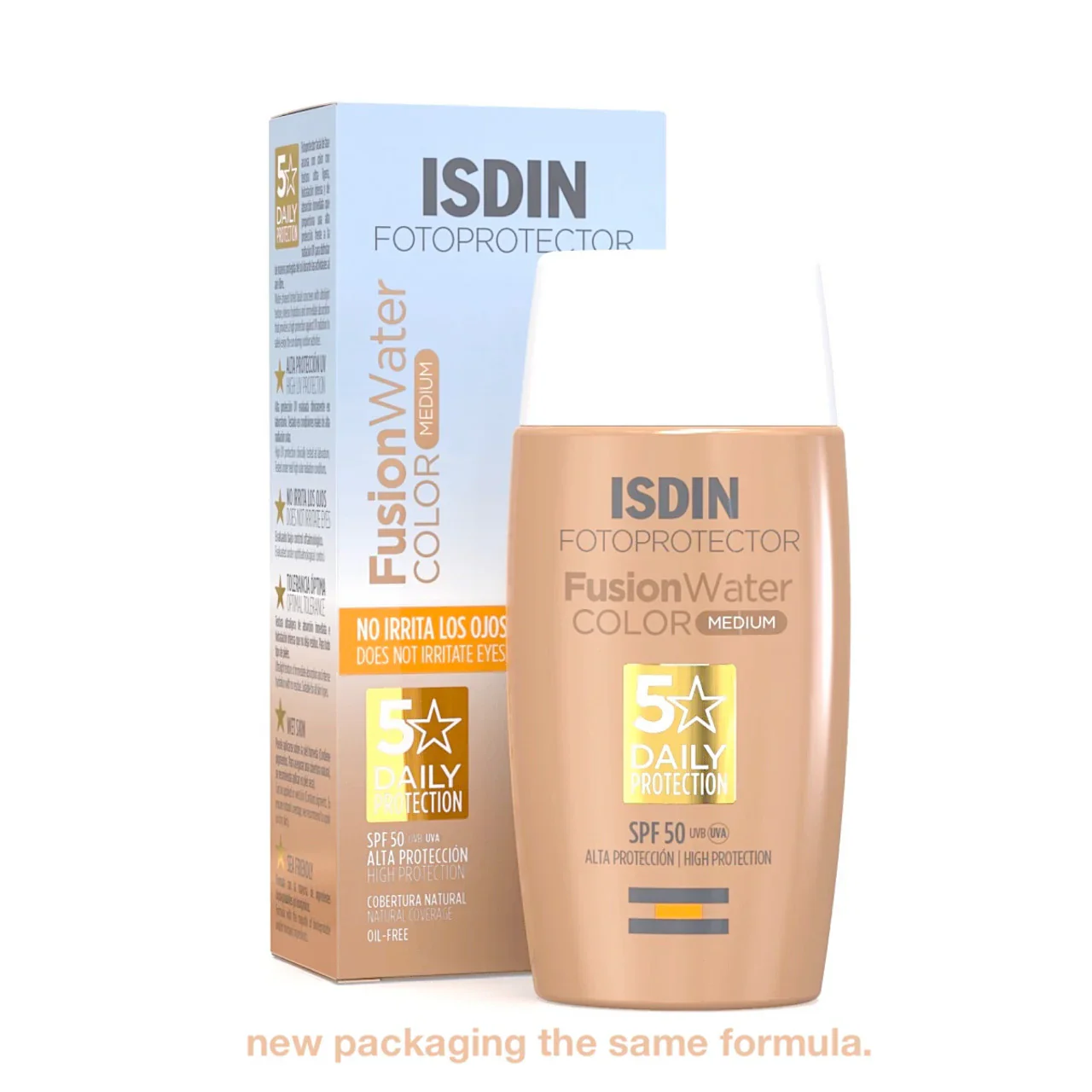 ISDIN Fotoprotector Fusion Water Color Medium SPF50+ 50ml