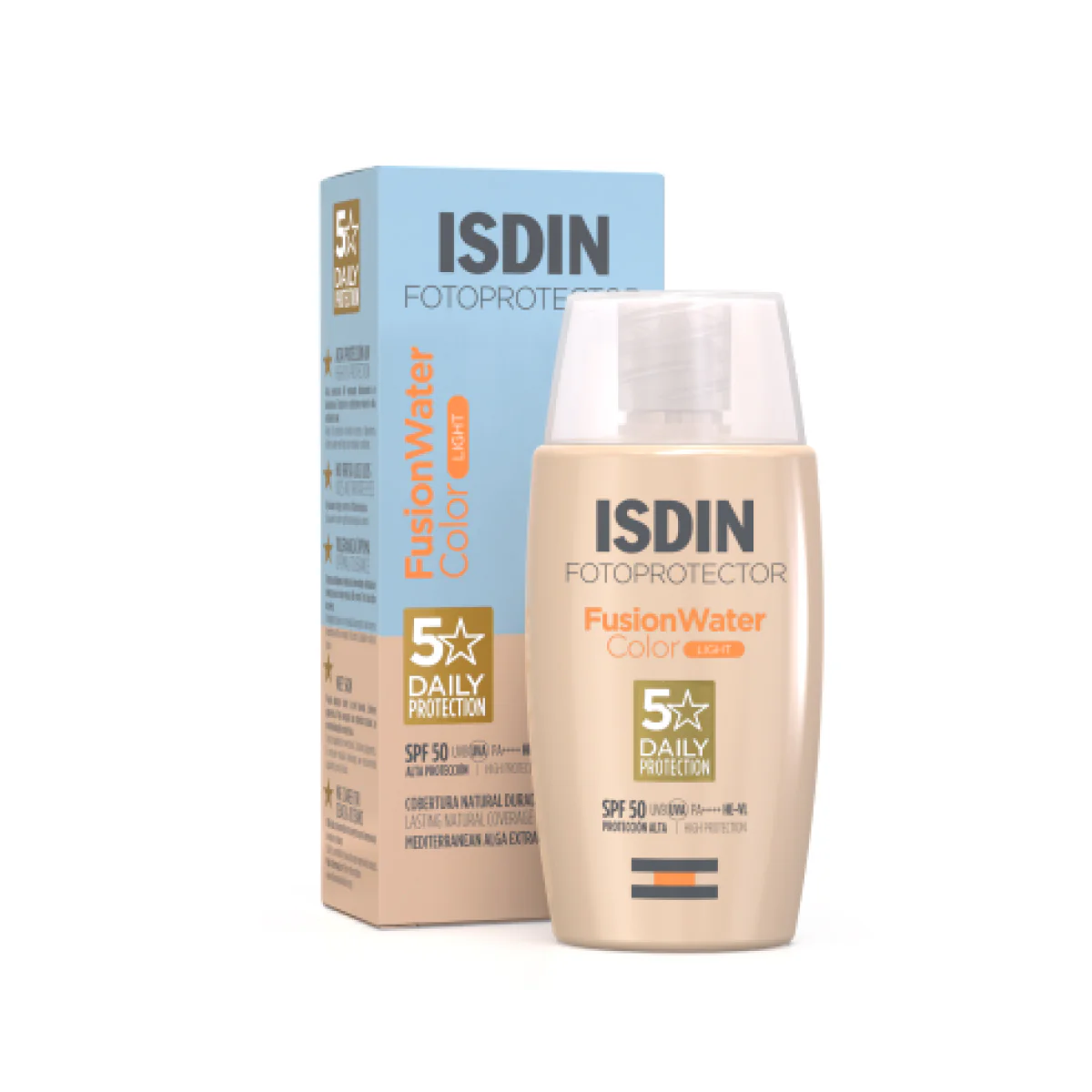 ISDIN Fotoprotector Fusion Water Color Light SPF50 50ml
