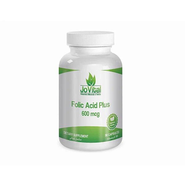 Jovital Folic Acid Plus 600mcg Capsule 90