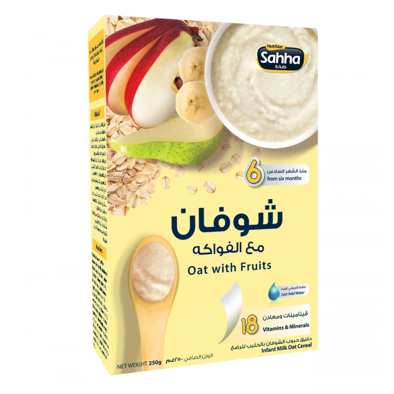 Sahha Oat With Fruits 250g