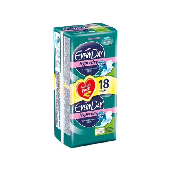 Everyday Hyperdry Normal 18 Sanitary Pads