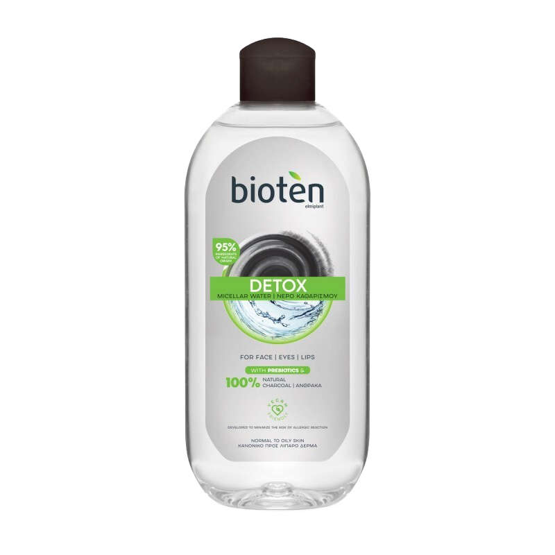 Bioten Detox Micellar Water with Charcoal 400ml