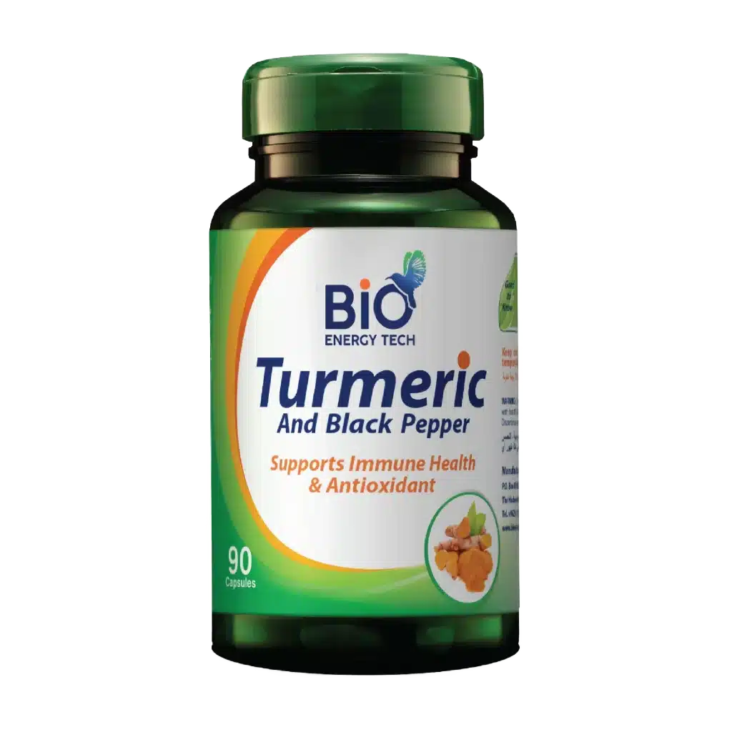 Bio Energy Tech Turmeric and Black Pepper 90 Capsule