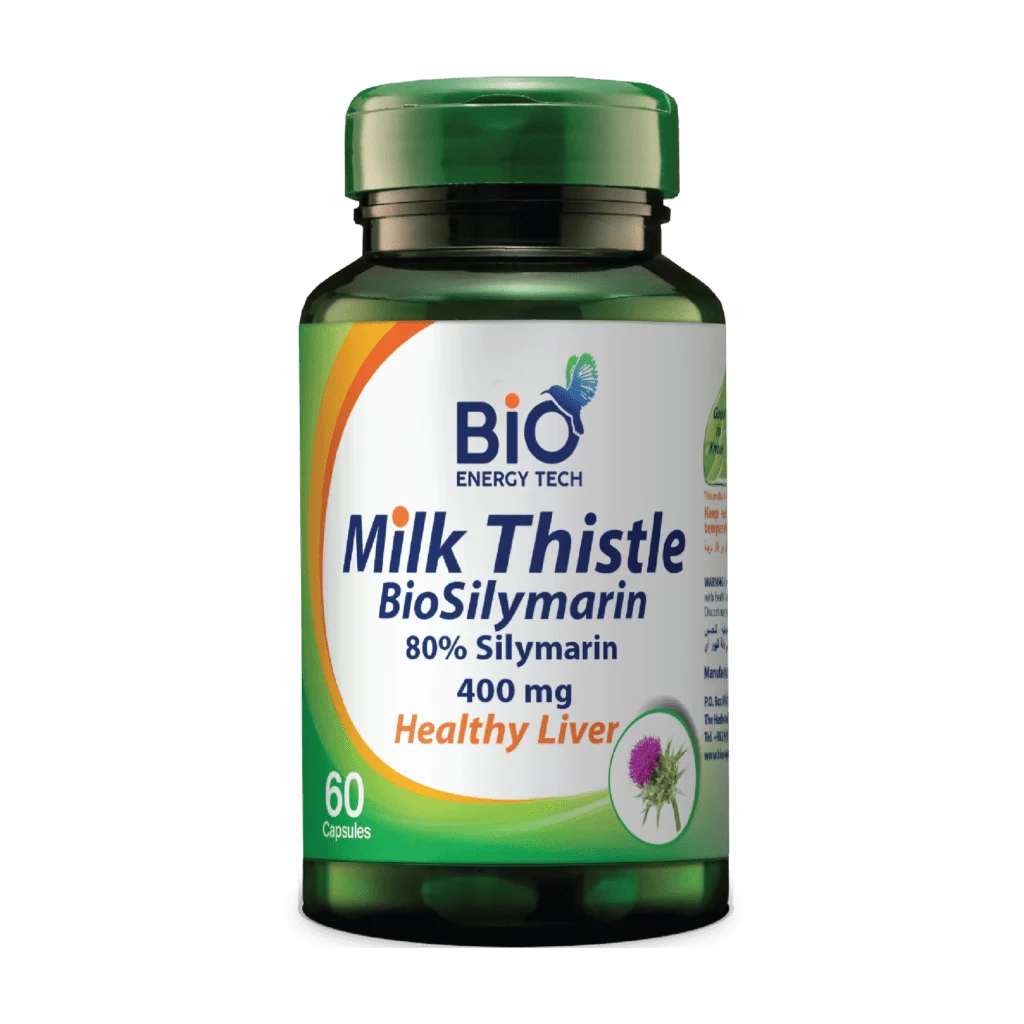 Bio Energy Tech BioSilymarin 500 mg 60 Capsule