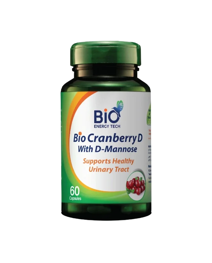 Bio Energy Tech Bio Cranberry D with D-Mannose 60 Capsule