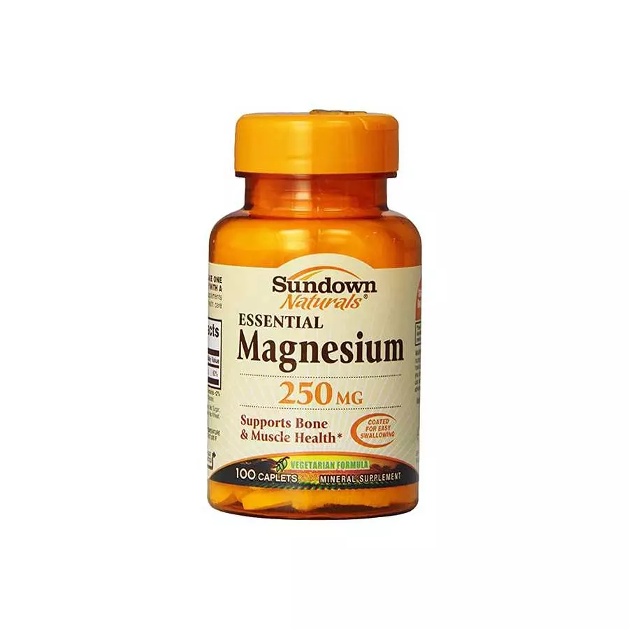 Sundown Magnesium 250 Mg 100 Caplets