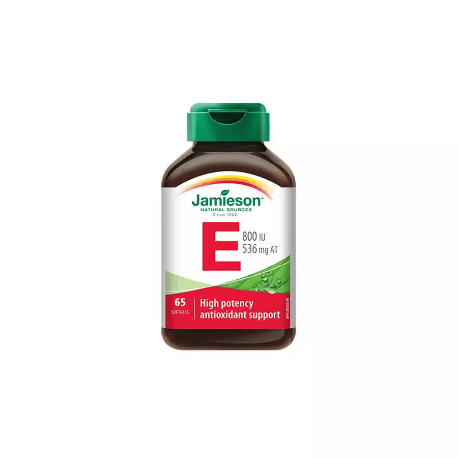Jamieson Vitamin E 800 IU Softgel Capsule 65 Caps
