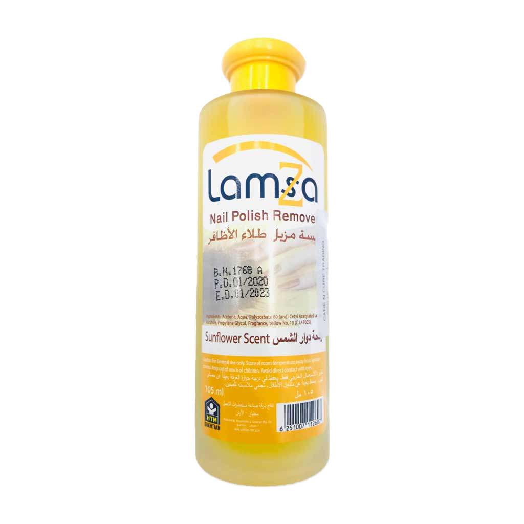 Lamsa Nail Polish Remover Sun Flower 105ml