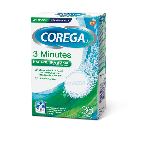Corega Denture Cleanser 36 Tablets