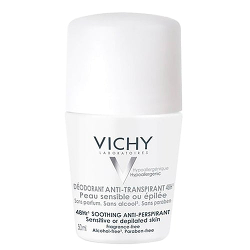 Vichy Hypoallergnic Deodorant roll-on antiperspirant Soothing 48H 50 ml