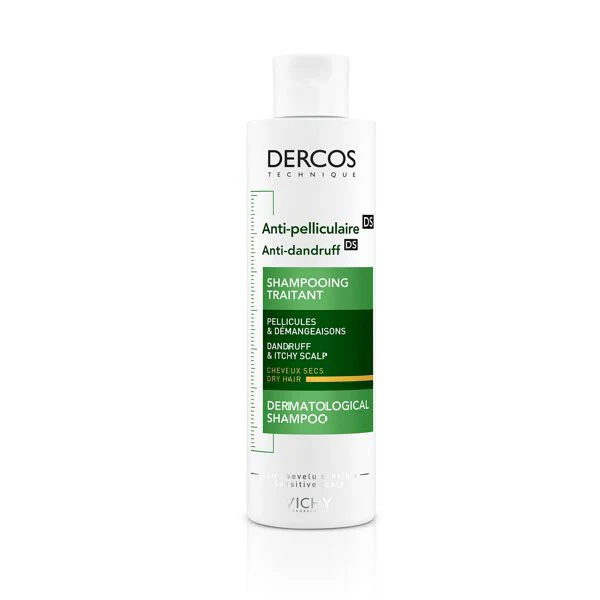 Vichy Dercos Anti-Dandruff Treatment Shampoo for Dry Hair 200ml