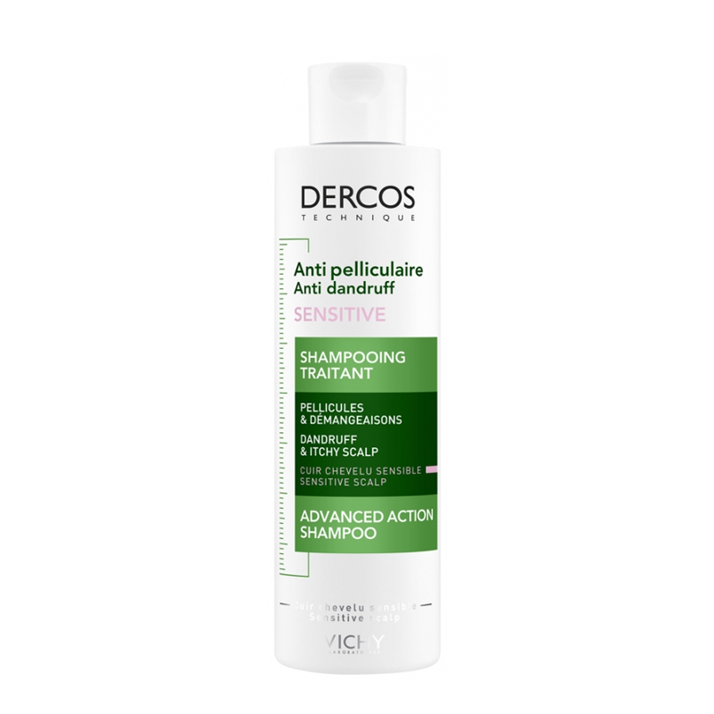 Vichy Dercos Anti-Dandruff Sensitive Advanced Action Shampoo 200ml