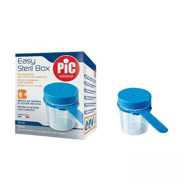 Pic Easy Steril Box Urine Container 100ml With Handle