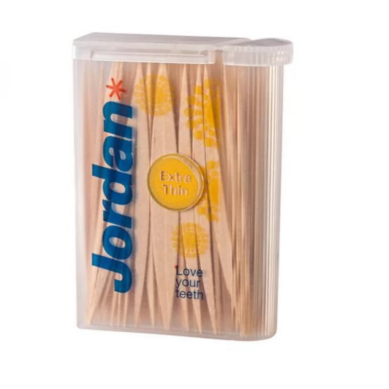Jordan Double Ended Extra Thin Dental Sticks 100 units